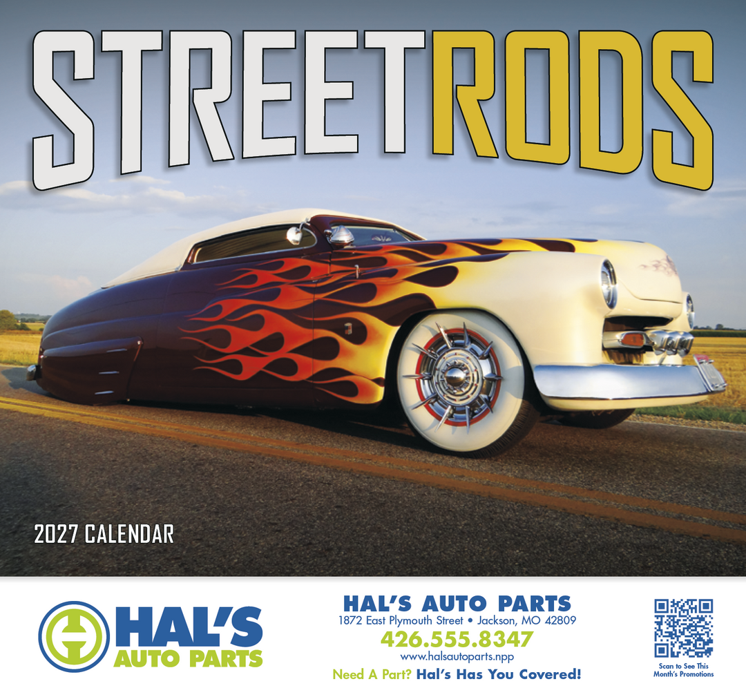 HotLine® Products Street Rod Fever Appointment Calendar - Stapled