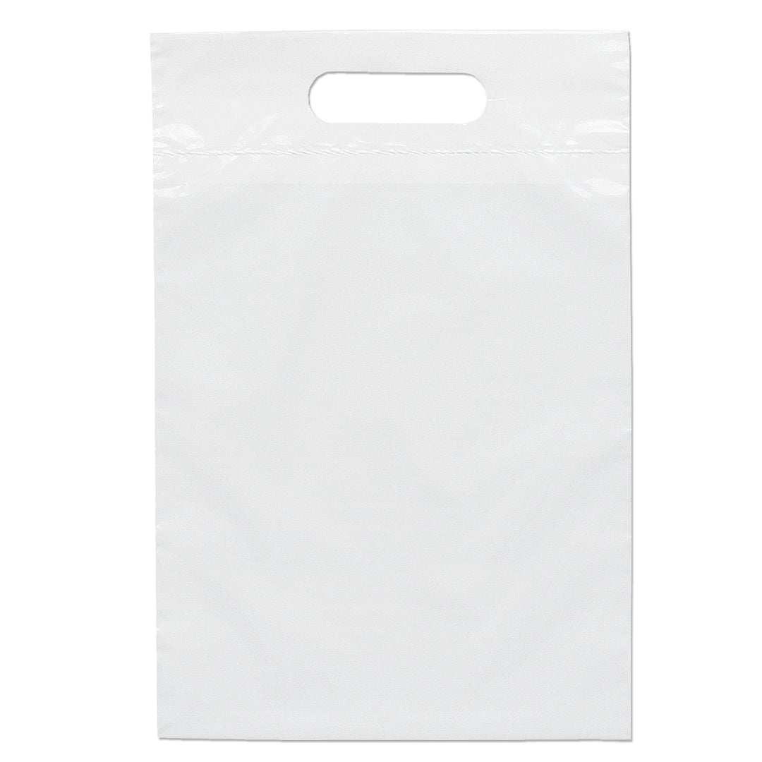 Die Cut Handle Bag - 9 1/2W x 14H - Flexo Ink Print