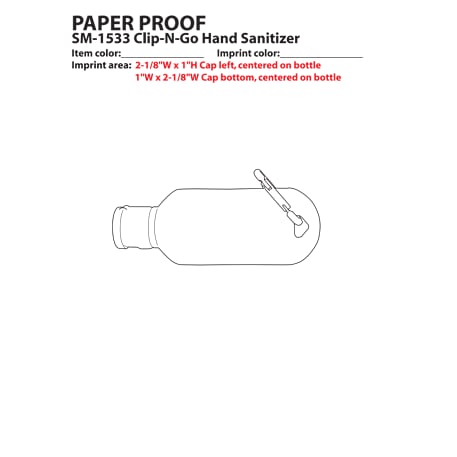 1.8oz Clip-N-Go Hand Sanitizer