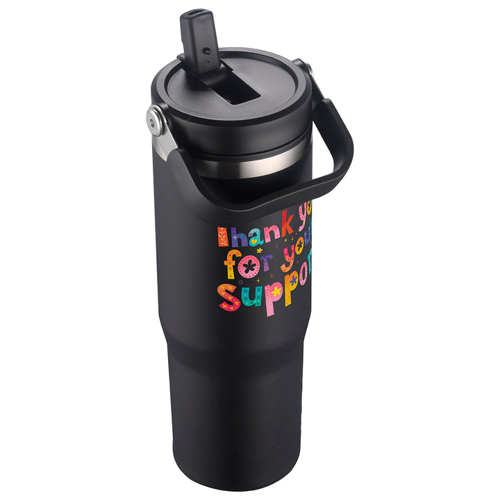 Oreno 30 oz Stainless Steel/Polypropylene Travel Tumbler