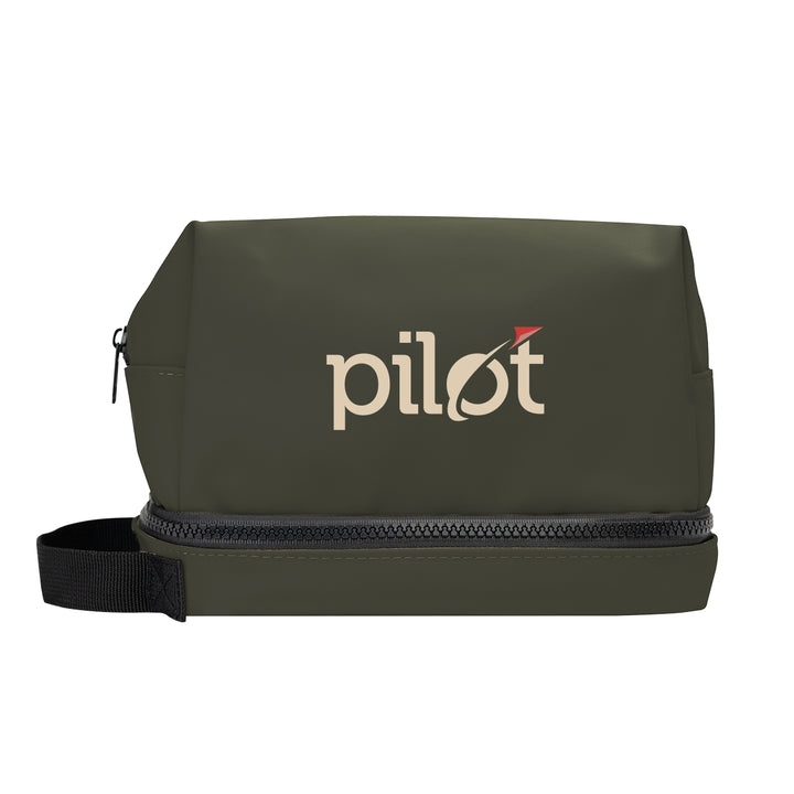 Hudson rPET Leatherette Toiletry Bag