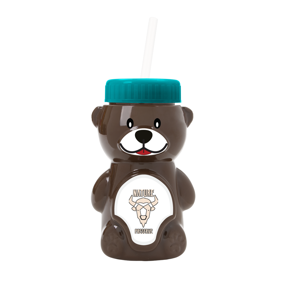 Cubbie RPET Bottle with Straw Lid - 20 oz.