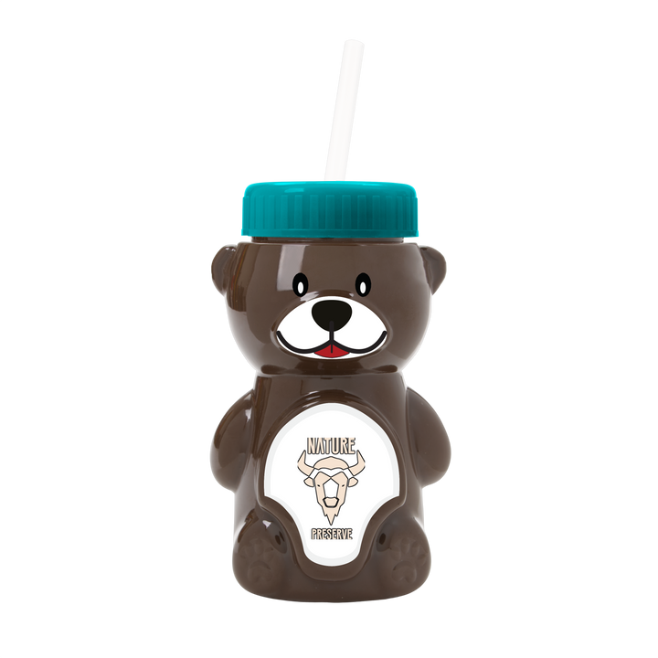 Cubbie RPET Bottle with Straw Lid - 20 oz.