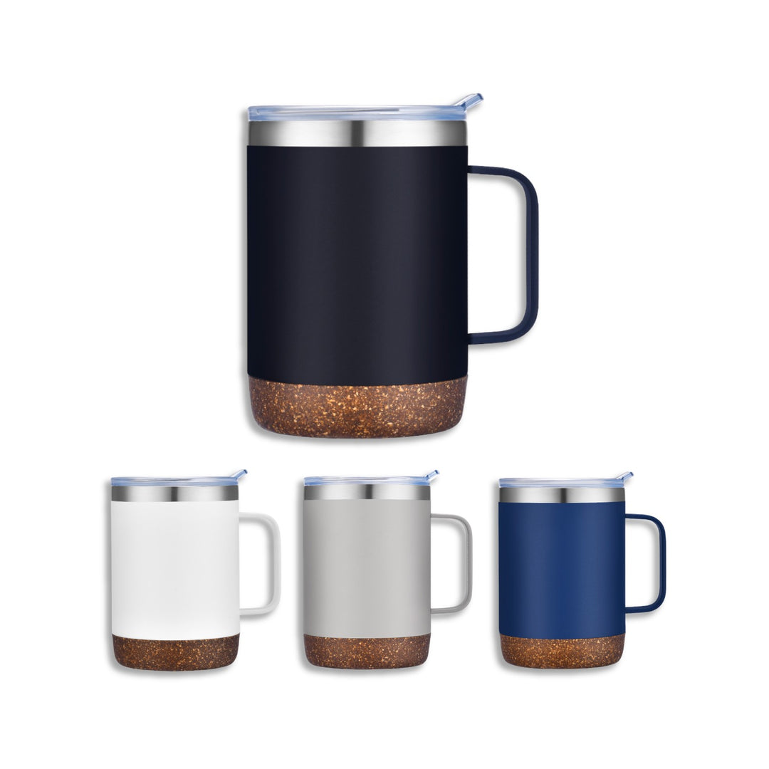 Cork Mate 12 oz Stainless Steel Camp Mug