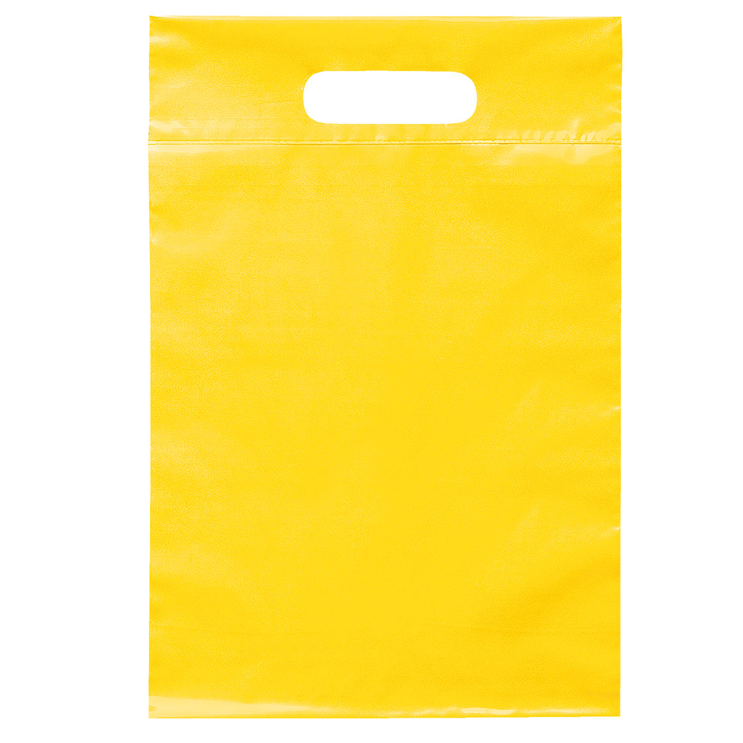 Die Cut Handle Bag - 9 1/2W x 14H - Flexo Ink Print