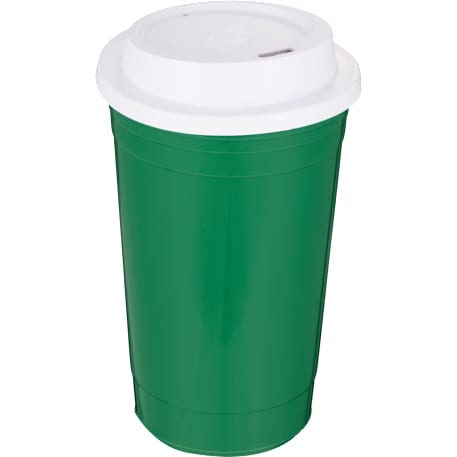 The Traveler Insulated Cup 16 oz. w/ Lid