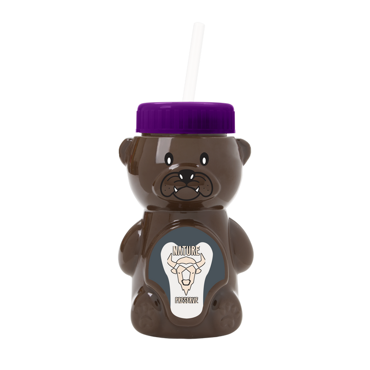 Cubbie RPET Bottle with Straw Lid - 20 oz.