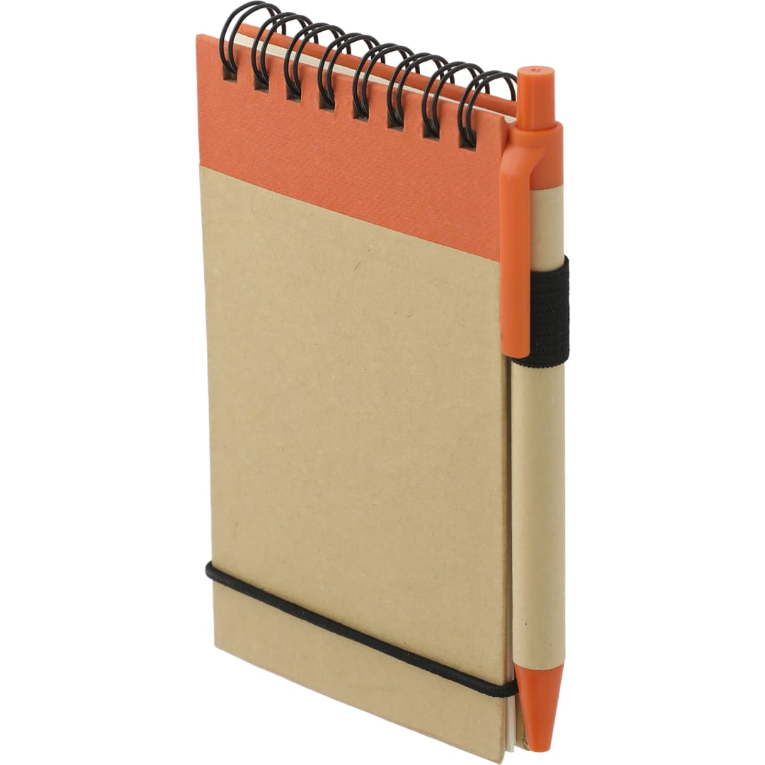 FSC® Mix 5" x 3" Recycled Jotter with Pen