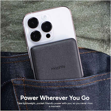 mophie® Snap+ Mini 5000 mAh Wireless Power Bank
