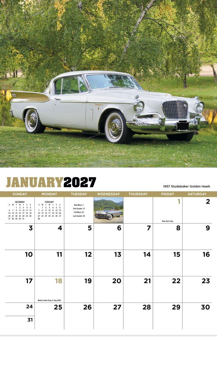 HotLine® Products Highway Memories Appointment Calendar - Stapled