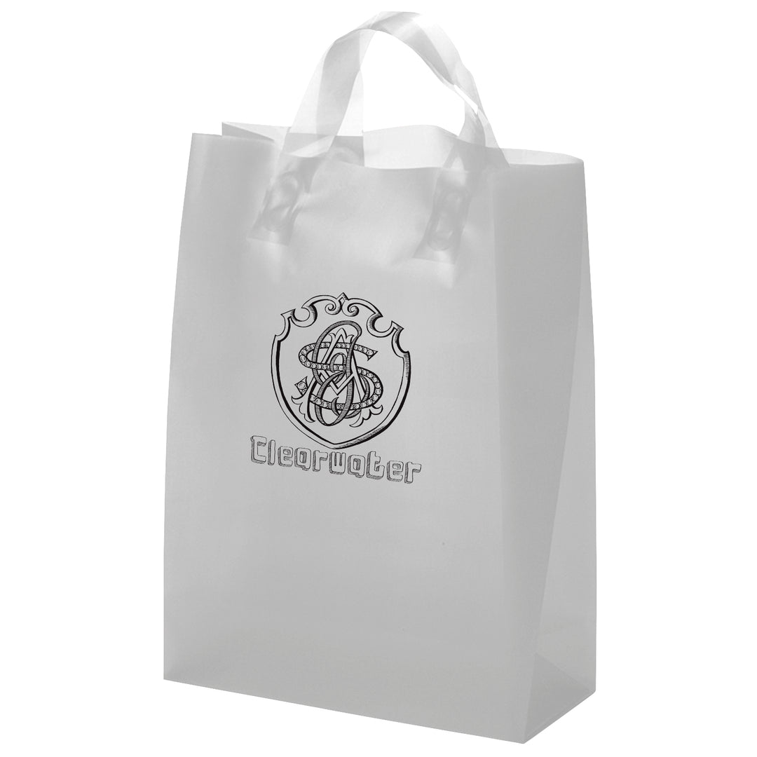 Zeus - Frosted Brite Shopper - Flexo Ink Print