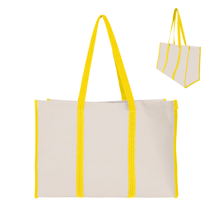 Recycled Canvas Wrap Around Tote Bag