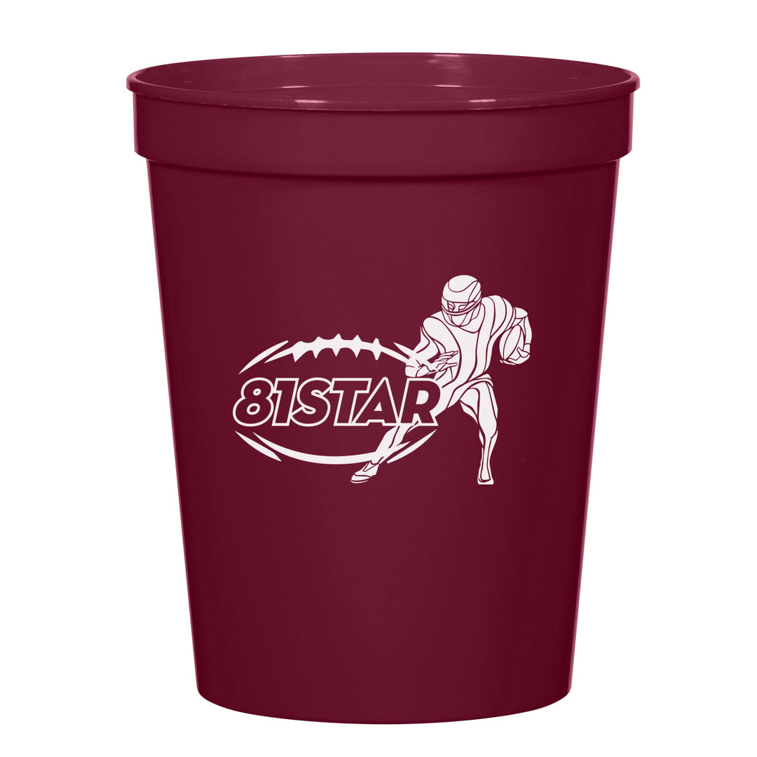 16 Oz. Full Color Big Game Stadium Cup