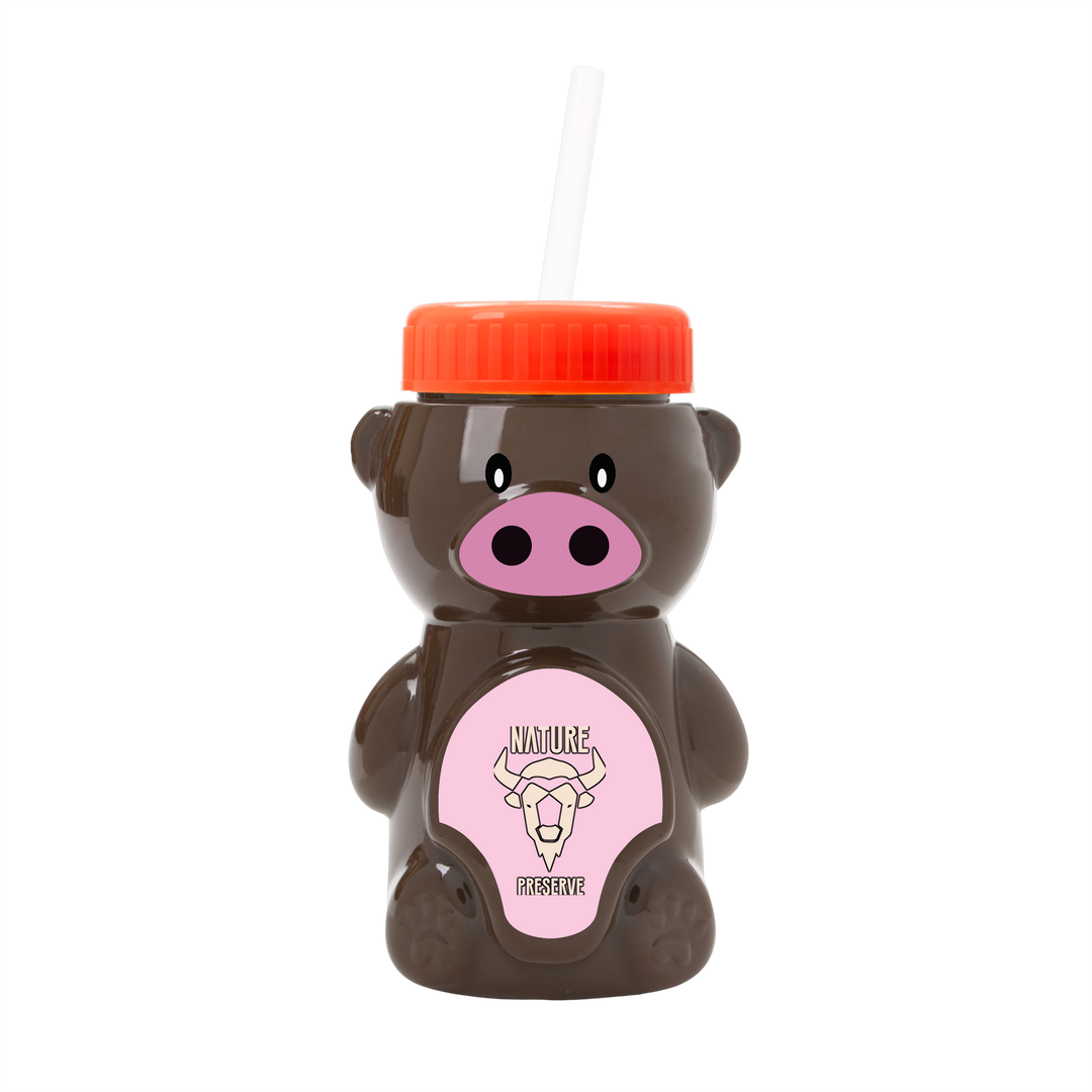 Cubbie RPET Bottle with Straw Lid - 20 oz.