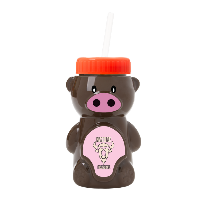 Cubbie RPET Bottle with Straw Lid - 20 oz.