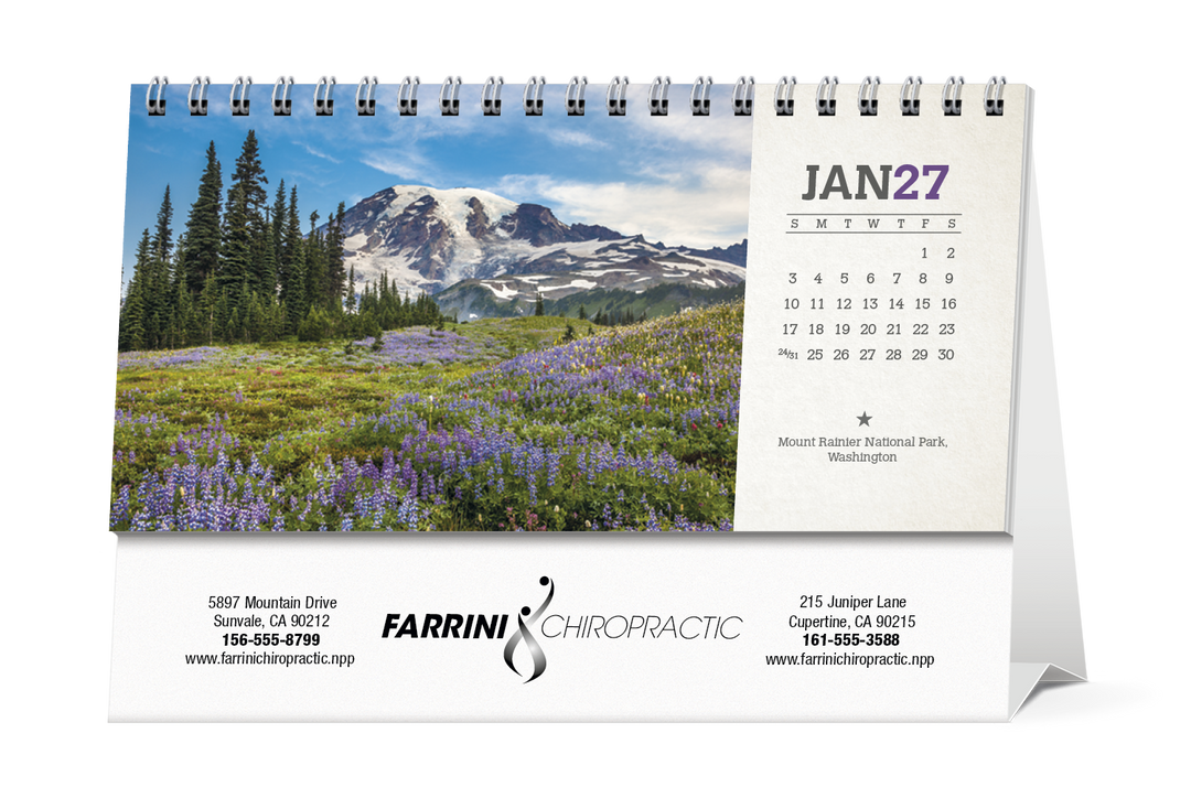 Triumph® Calendars American Splendor Desk Calendar