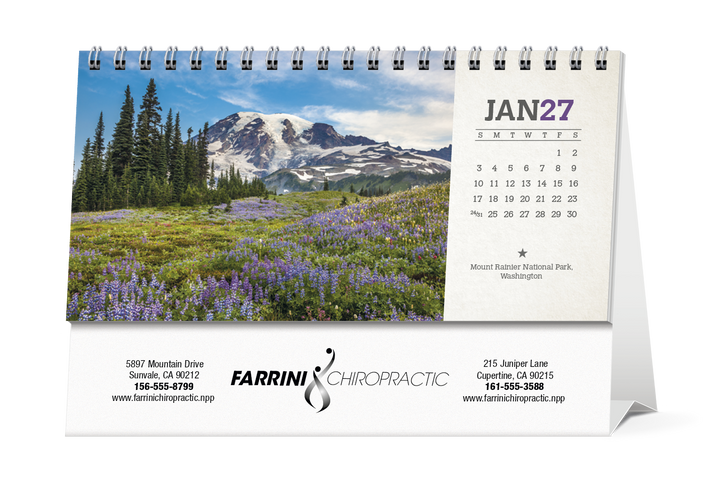 Triumph® Calendars American Splendor Desk Calendar