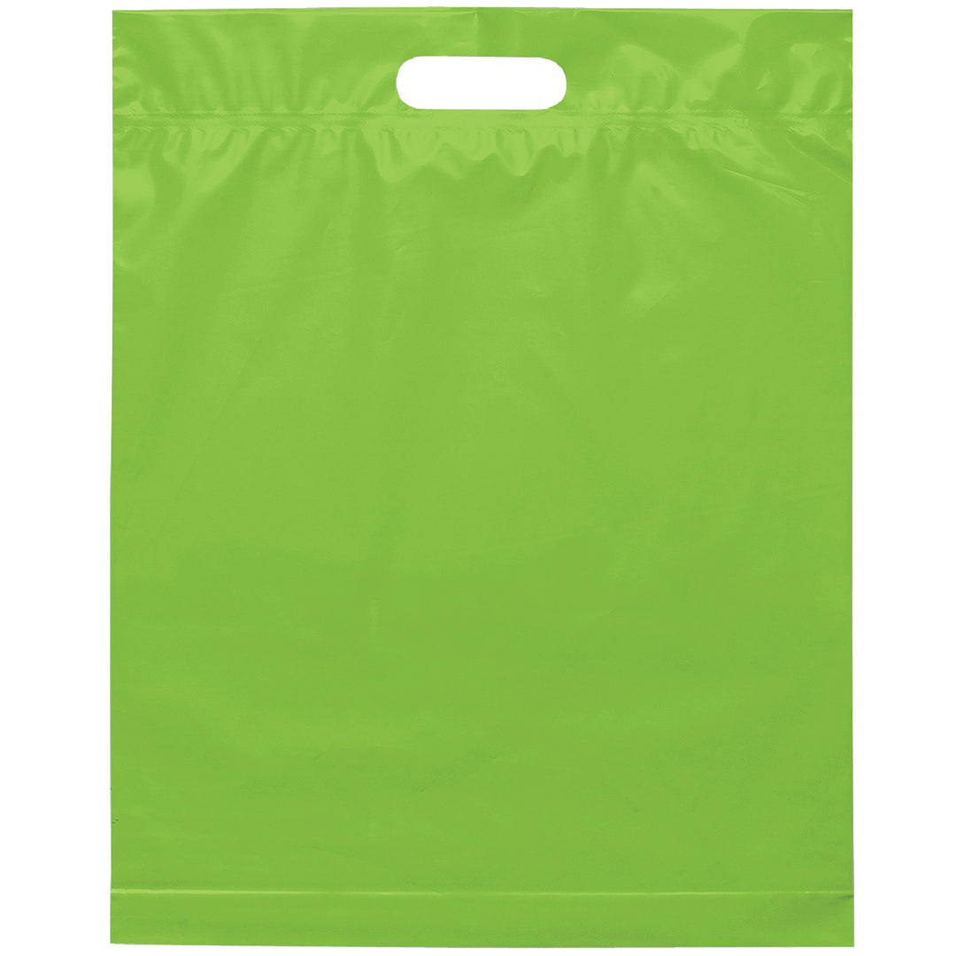 Die Cut Handle Bag - 15W x 19H x 3 - Flexo Ink Print
