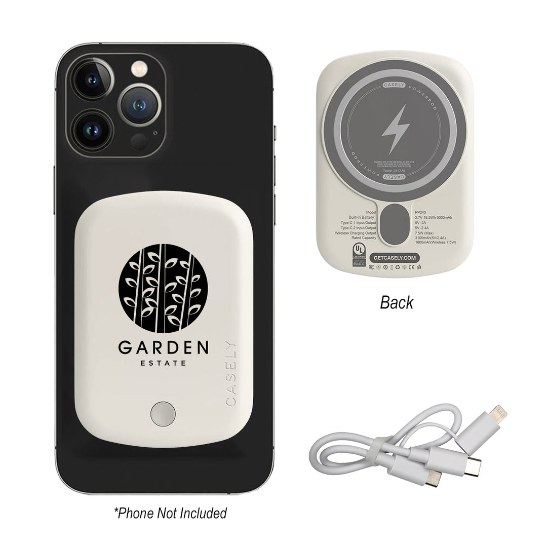 5,000 mAh Casely™ Power Pod