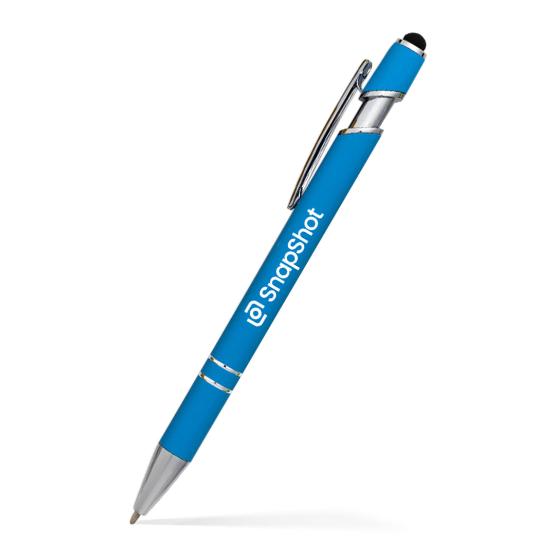 Alexandria Stylus Satin Soft Touch Click Metal Pen