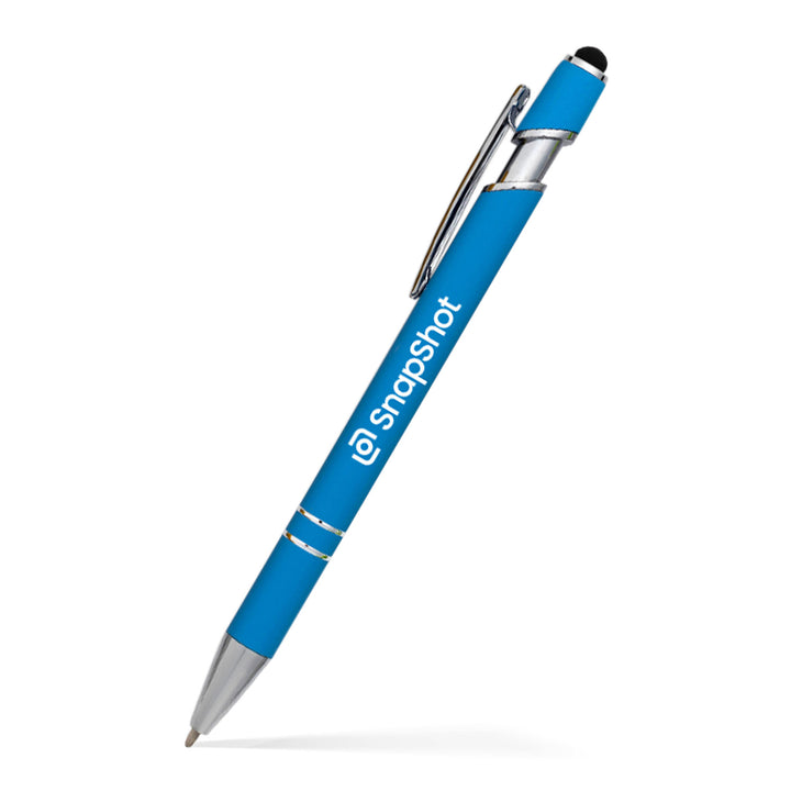 Alexandria Stylus Satin Soft Touch Click Metal Pen