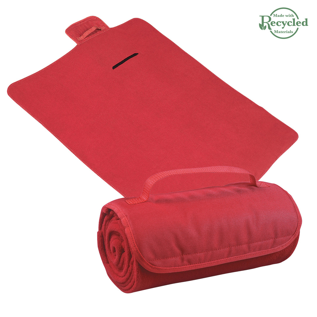 Recycled Roll-Up Blanket