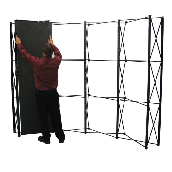 10' Curved ARISE Floor Display Kit (Mural with Fabric Ends)