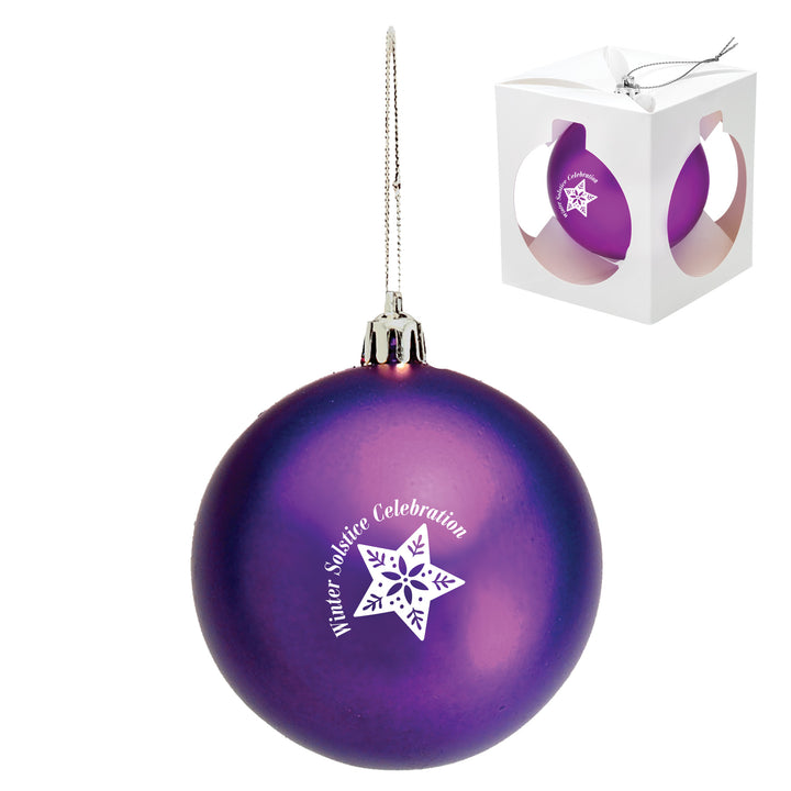 Shatter Resistant Ornament