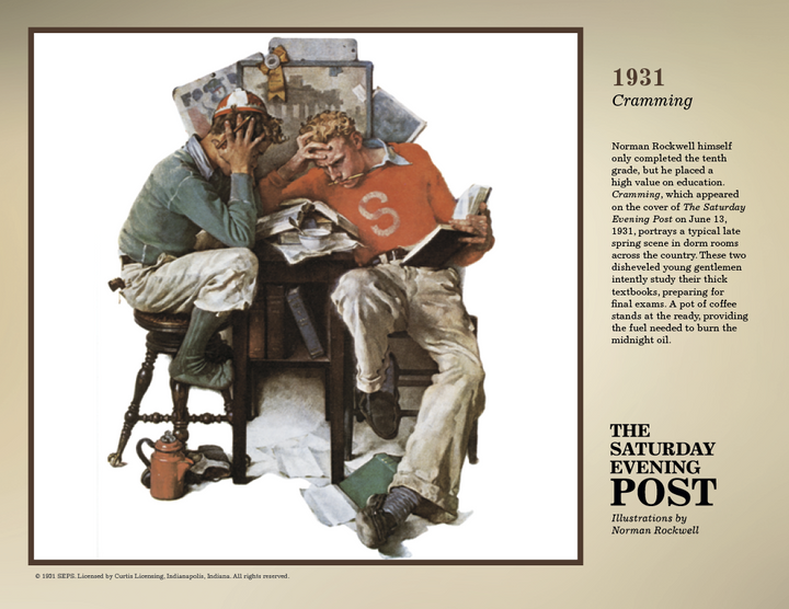 Triumph® Calendars The Saturday Evening Post Illustrations by Norman Rockwell Calendar