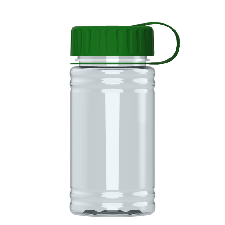 Mini RPET Bottle with Tethered Lid - 16 oz.