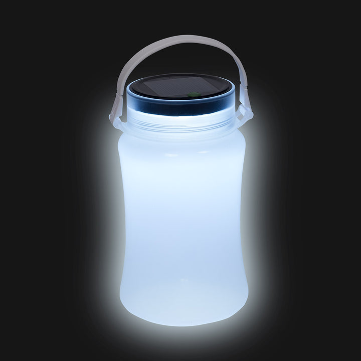 Foldable Waterproof Container with Solar Light