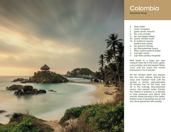 Triumph® Calendars World Scenes with Recipe Calendar