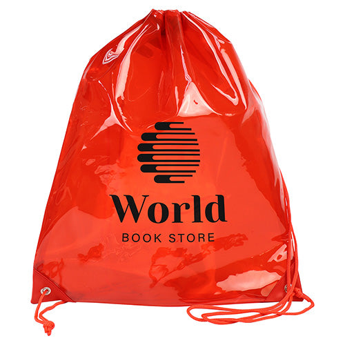 Diamond Clear TPU Drawstring Bag