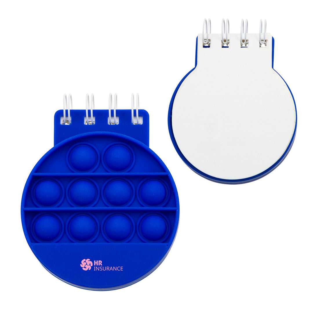 Round Spiral Notebook Push Pop