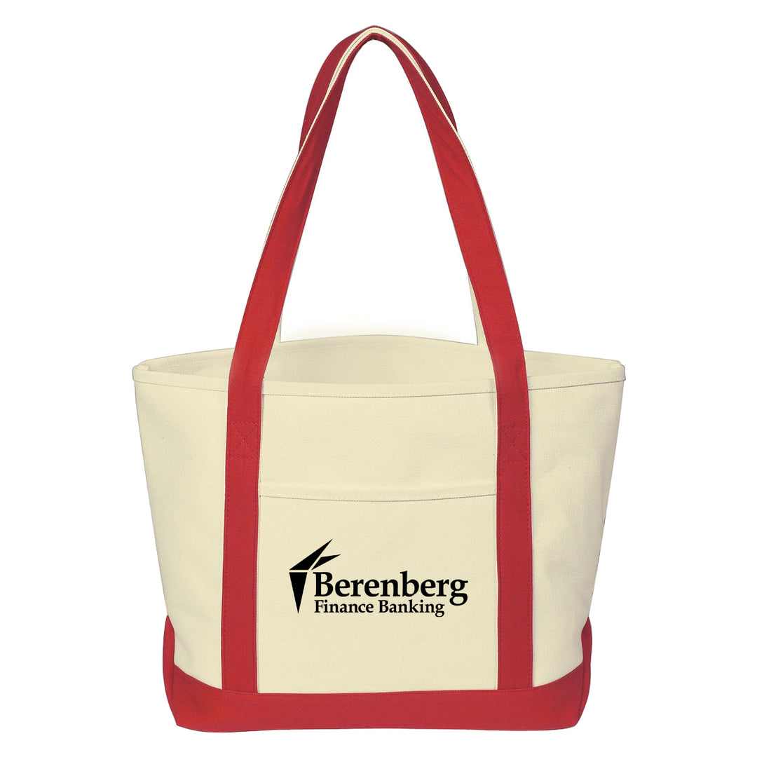 Medium Starboard Cotton Canvas Tote Bag