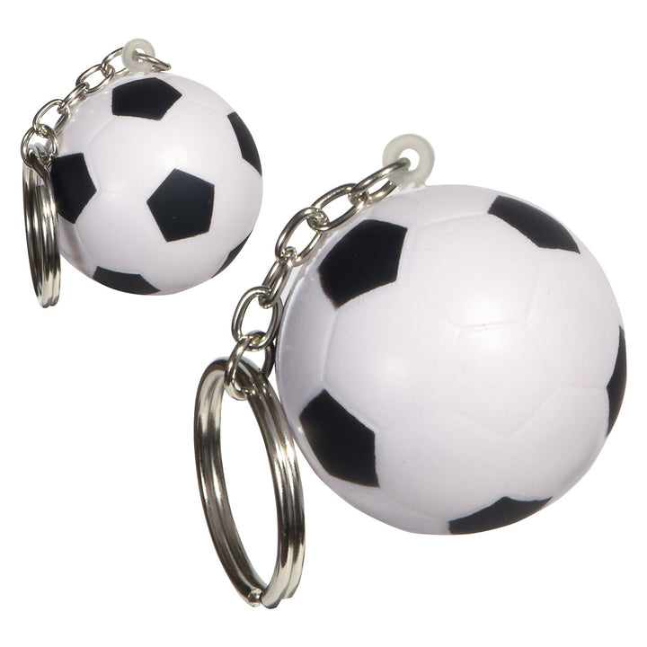 Soccer Ball Stress Reliever Key Chain