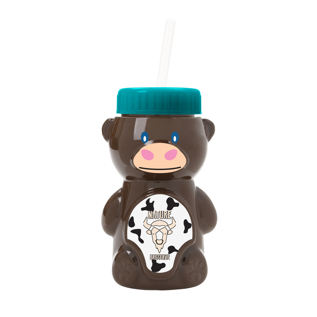 Cubbie RPET Bottle with Straw Lid - 20 oz.