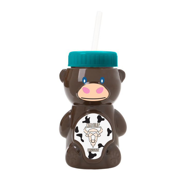 Cubbie RPET Bottle with Straw Lid - 20 oz.