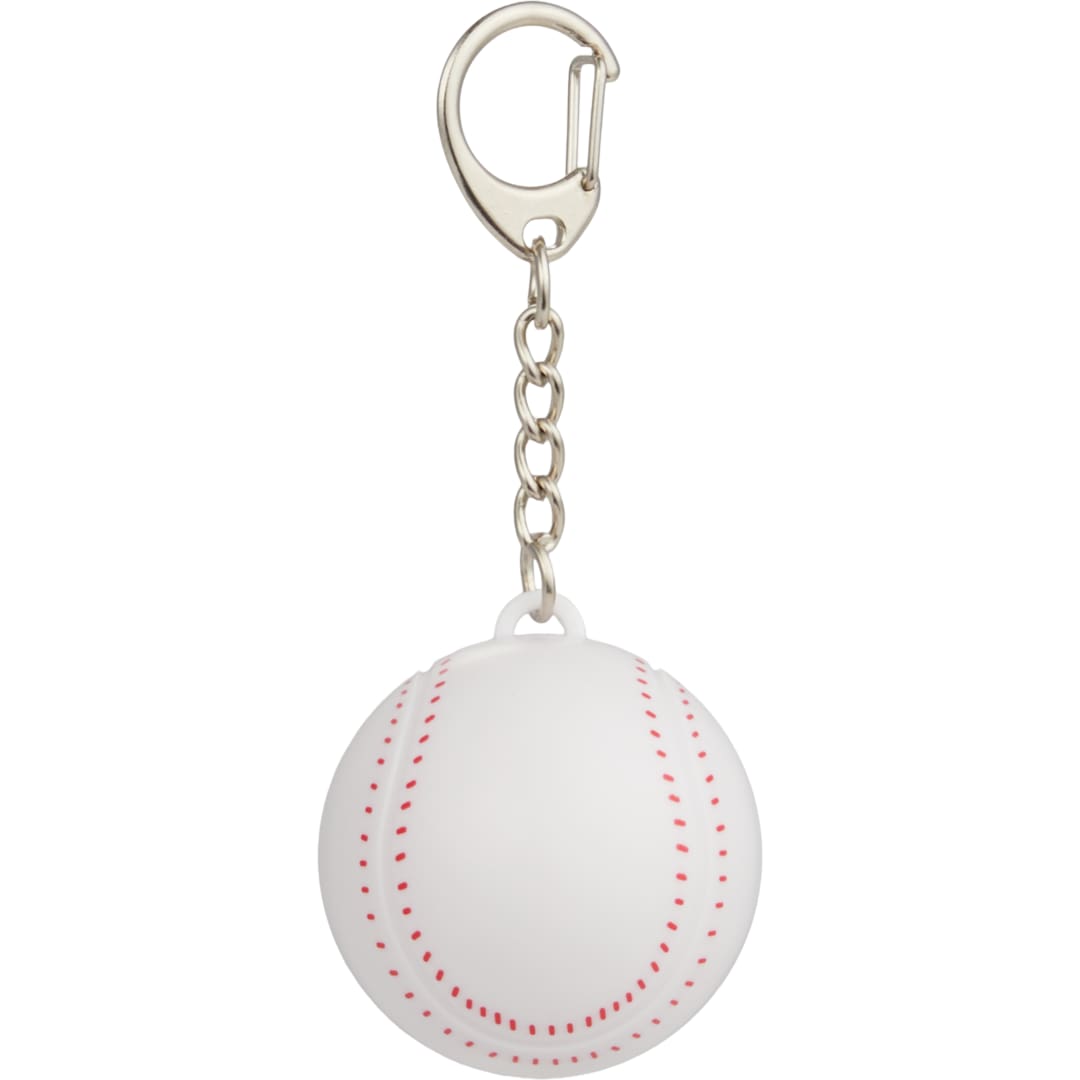 Baseball SPF15 Lip Balm Keychain
