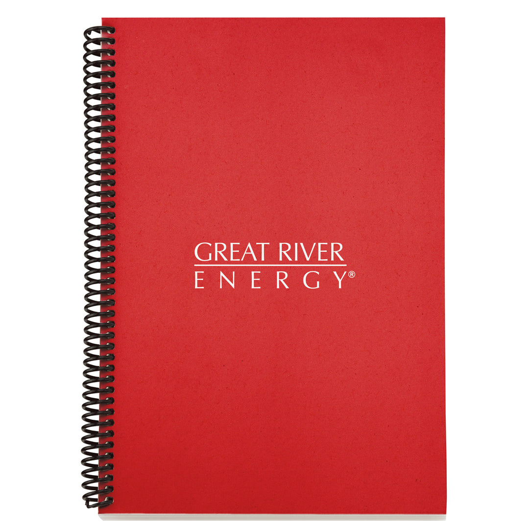 Spiral eco notebook