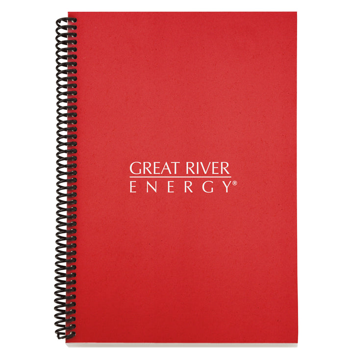 Spiral eco notebook