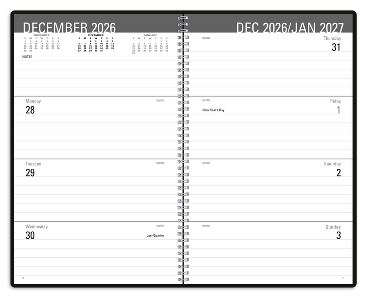Triumph® Calendars Classic Weekly Desk Planner