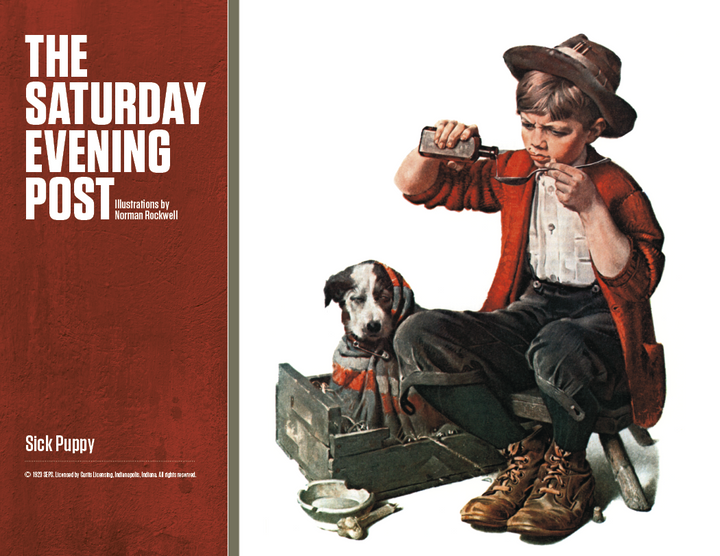 Good Value™  The Saturday Evening Post Illustrations by Norman Rockwell – Stapled Calendar