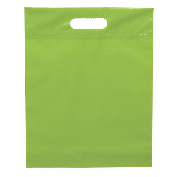 Die Cut Handle Bag - 12W x 15H x 3 - Flexo Ink Print