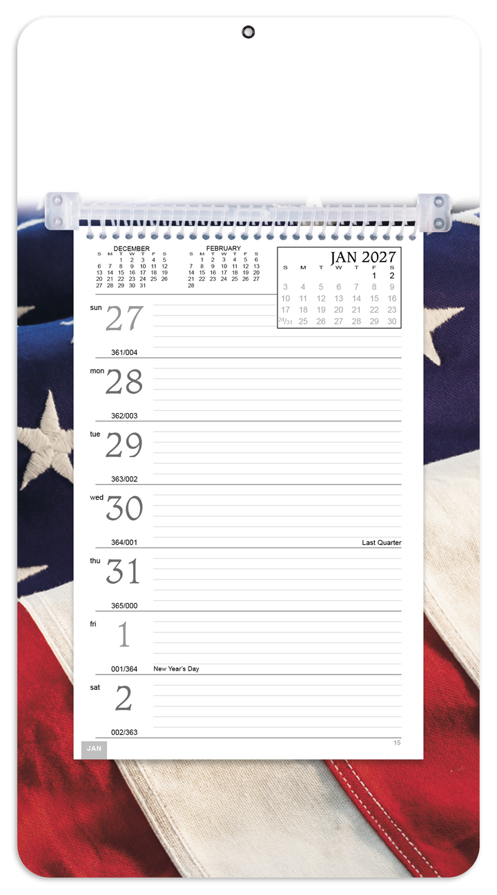 Triumph® Calendars Full-Color Weekly Memo Calendar