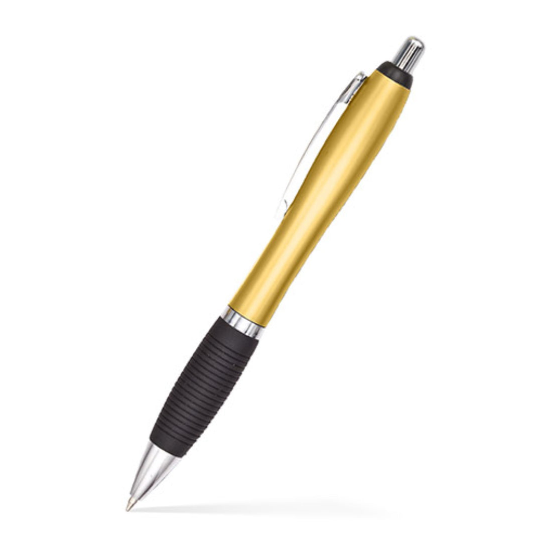 El-Gripper Click Pen - Silver Accents