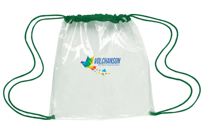 Good Value™ Clear Game Drawstring Backpack