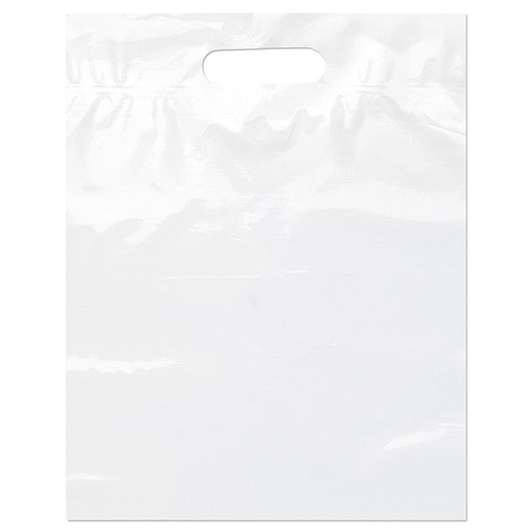 Die Cut Handle Bag - 12W x 15H x 3 - Flexo Ink Print