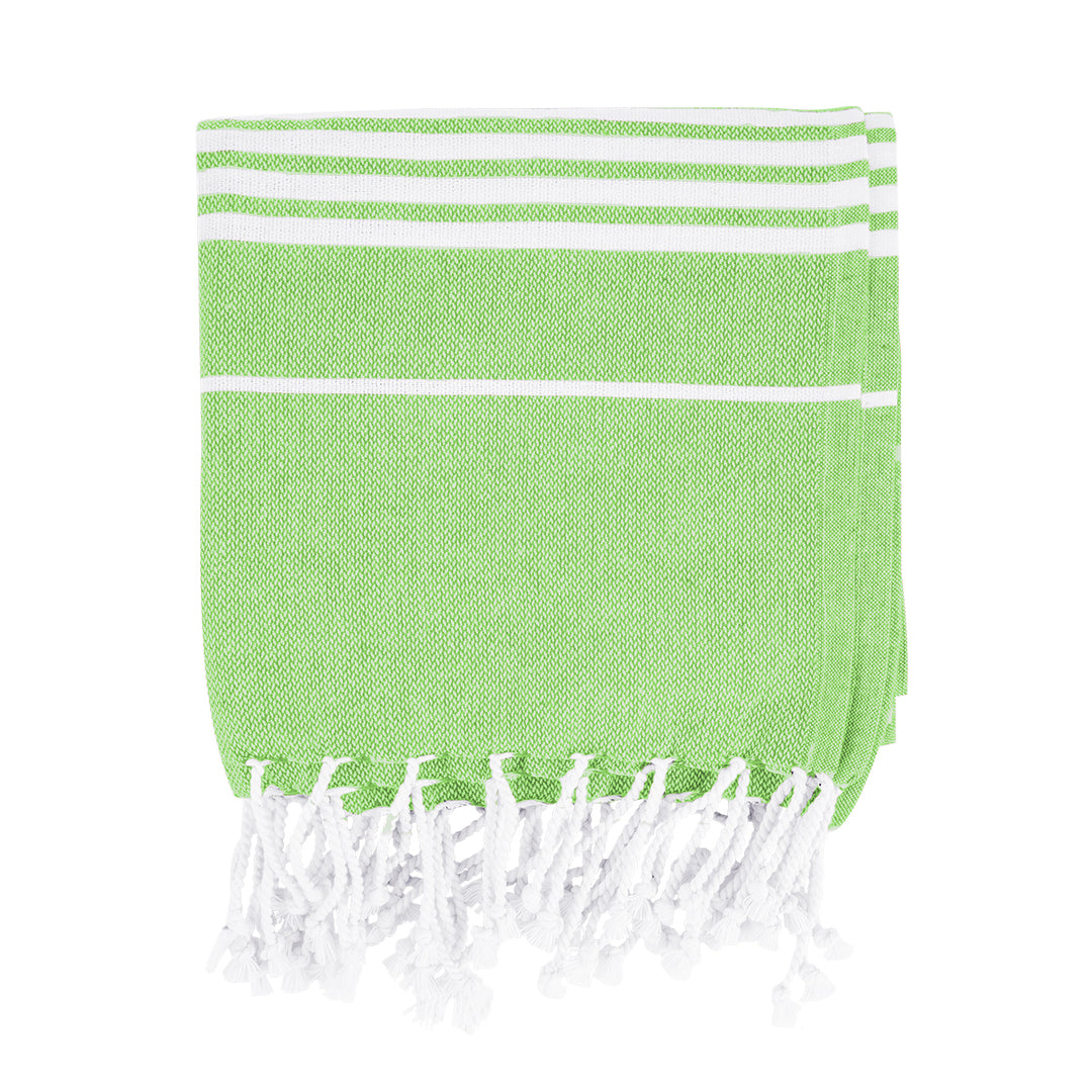 Recycled Beach Blanket With Tassel Fringe