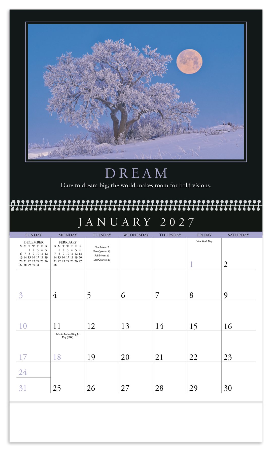 Triumph® Calendars Motivations Calendar